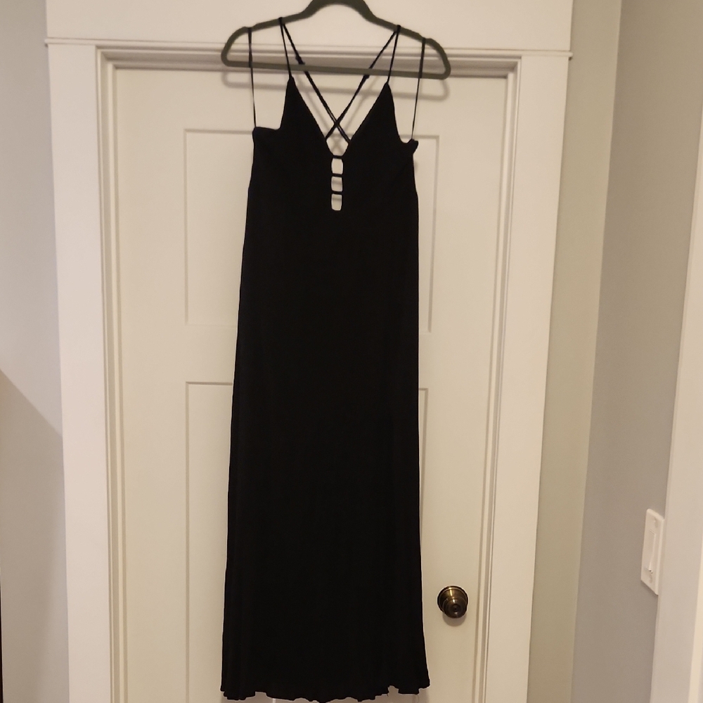 Elegant Black Maxi Dress